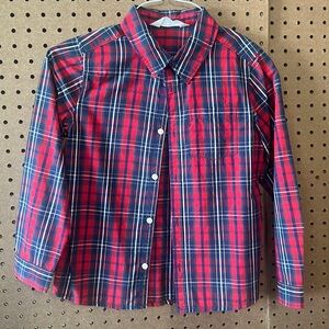 H&M boys plaid shirt size 7-8Y